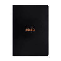 Rhodia Staplebound Graph Paper Notebook in Black - 3 x 4.75