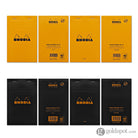 Rhodia Staplebound Graph Paper Notepad in Orange - 5.75 x 5.75 Notepad