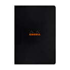 Rhodia Staplebound Lined Paper Notebook in Black - 8.25 x 11.75 Notebook