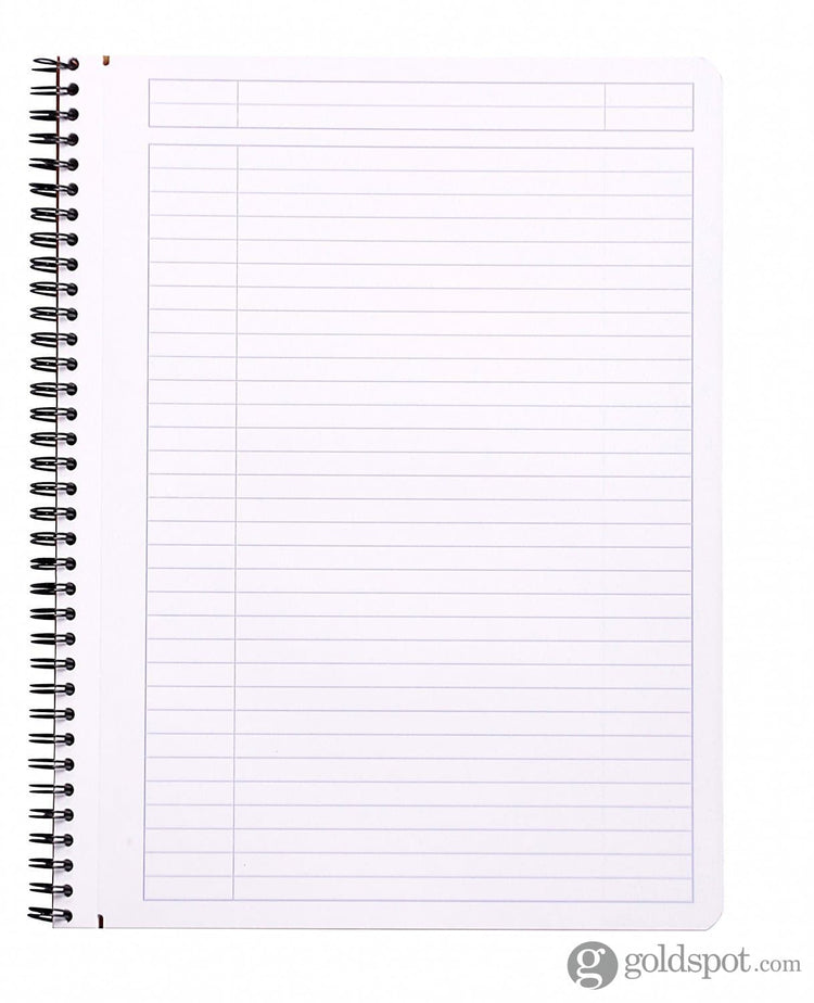 Rhodia Wirebound Lined Paper Notebook in Orange - 9 x 11.75 Notebook