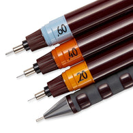 Rotring Isograph Technical College Drawing Pens (0.20 - 0.60 mm) - Set of 3