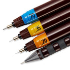 Rotring Isograph Technical College Drawing Pens (0.20 - 0.70 mm) - Set of 3 Drawing Pen