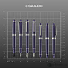 Sailor 1911 Large Fountain Pen in Wicked Witch - 21kt Gold Nib Fountain Pen