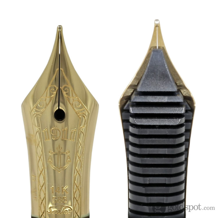 Sailor 1911 Standard Fountain Pen in Transparent with Gold Trim - 14K Gold Fountain Pen