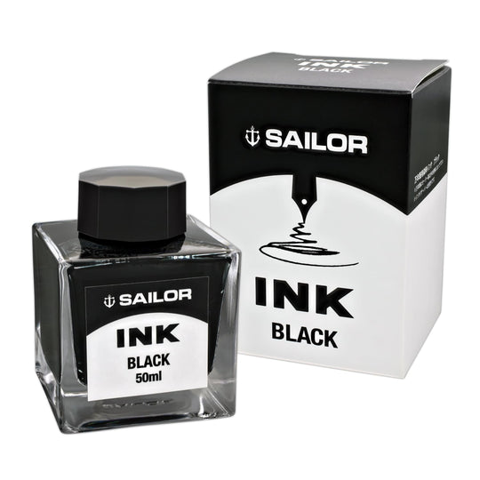 Sailor Jentle Bottled Ink in Black - 50 mL