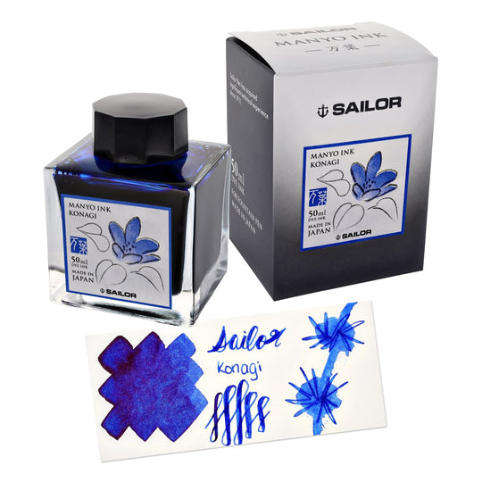 Sailor Manyo Bottled Ink in Konagi - 50 mL