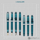 Sailor Pro Gear Regular Fountain Pen in Lucky Charm Green - 21kt Gold Nib Fountain Pen