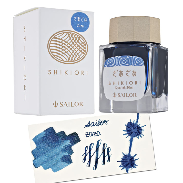 Sailor Shikiori Sound of Rain Bottled Ink in Zaza (Summer rain) - 20 mL Bottled Ink