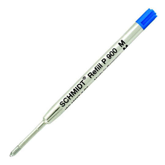 Schmidt P900 Parker Style Ballpoint Pen Refill in Blue by Monteverde