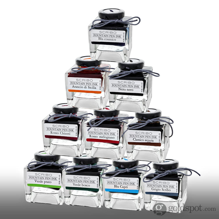 Scribo Bottled Ink in Rosso Chianti - 90mL Bottled Ink