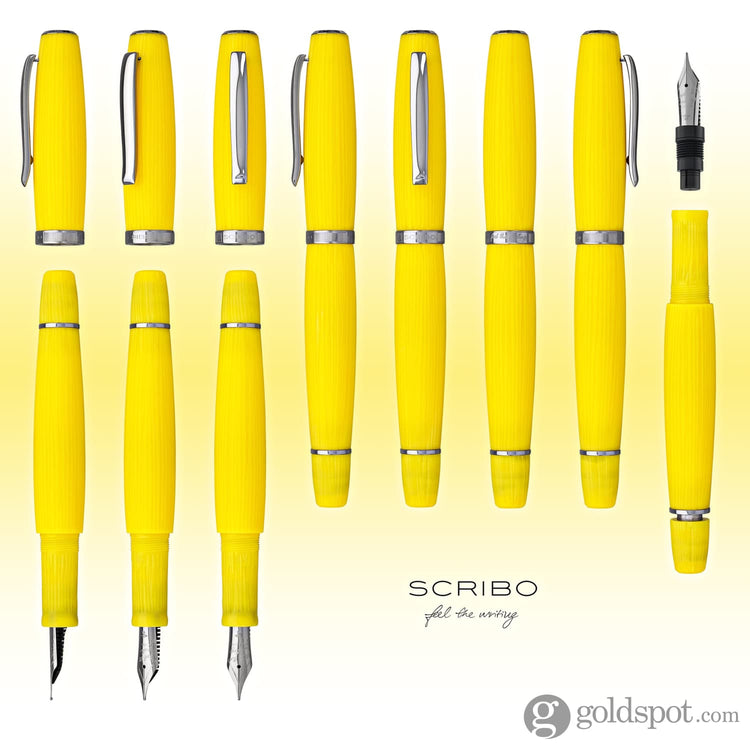 Scribo La Dotta Fountain Pen in Studiorum - 18kt Gold Nib Fountain Pen