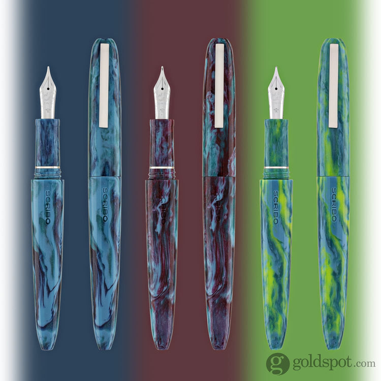 Scribo Piuma Fountain Pen in Fusione Diamondcast Fountain Pen