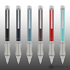 Sensa Metro Ballpoint Pen in Steel Espresso Brown Ballpoint Pens
