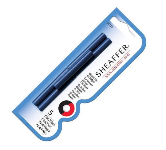 Sheaffer Ink Cartridges in Blue-Black - Pack of 5