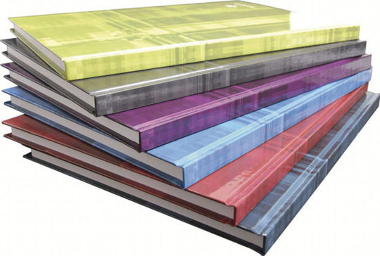 Single Clairefontaine Hardcover Ruled Notebook - Assorted Color - 8.25 x 11.75