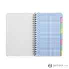 Clairefontaine Wirebound Graph Notebook tabbed with 8 Colors - 4.25 x 6.75 Notebook
