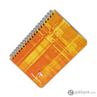 Clairefontaine Wirebound Graph Notebook tabbed with 8 Colors - 4.25 x 6.75 Notebook