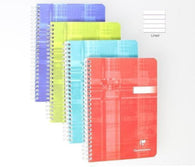 Single Clairefontaine Wirebound Ruled Notebook - Assorted Color - 6 x 8.25