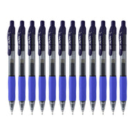 Staples Aura Gel Pens in Blue - 0.7mm - Pack of 12