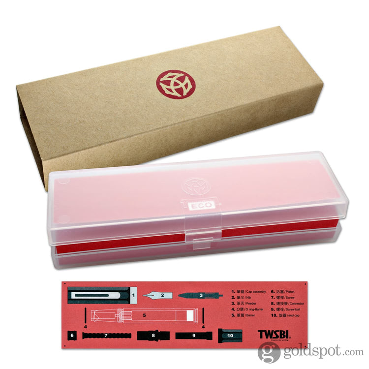 TWSBI Eco Fountain Pen in Black Fountain Pen