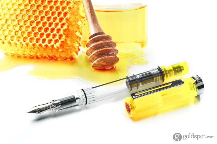 TWSBI Eco Fountain Pen in Transparent Yellow Fountain Pen