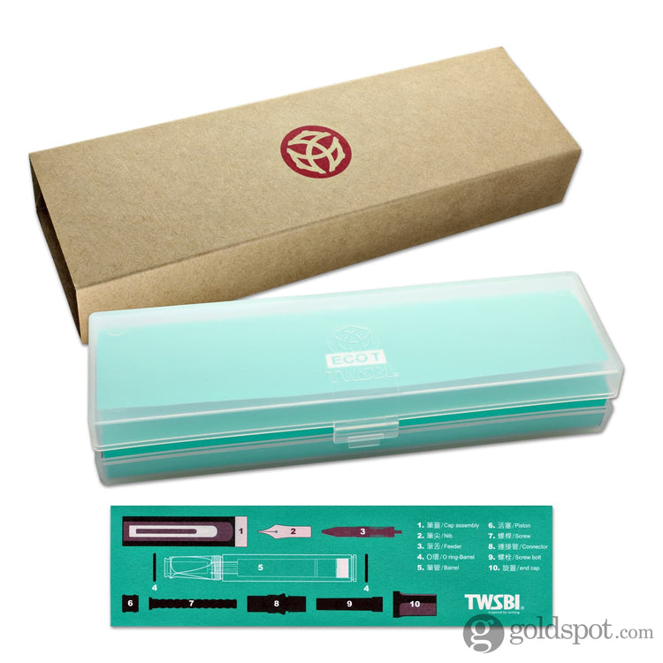 TWSBI Eco-T Fountain Pen in Clear Demonstrator Fountain Pen