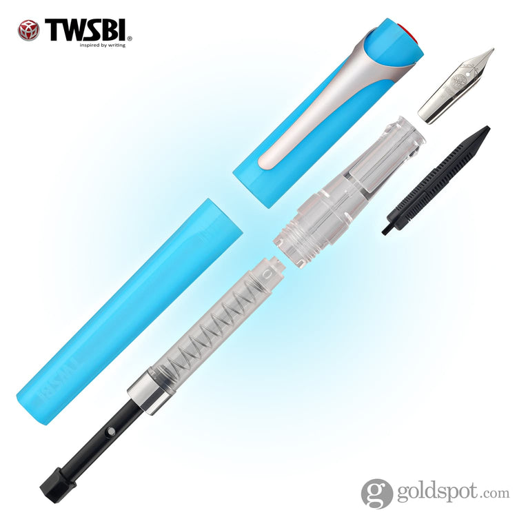 TWSBI Swipe Fountain Pen in Ice Blue Fountain Pen