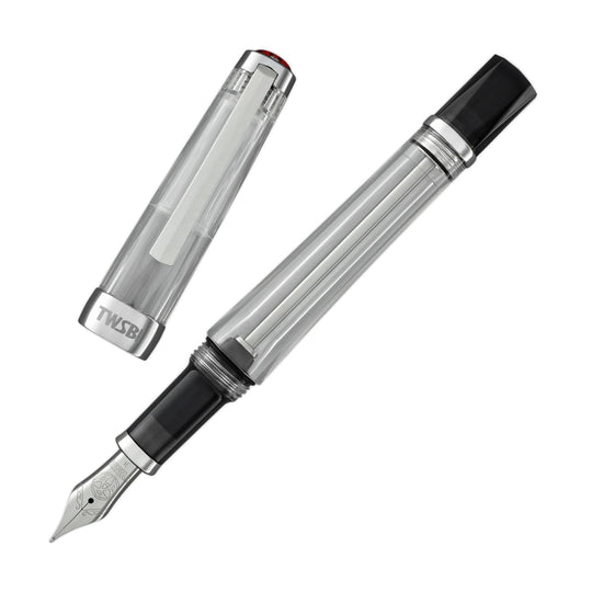 TWSBI Vac700R Fountain Pen in Clear Demonstrator