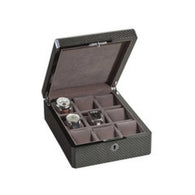 Venlo 15 Collection 9 Watch Holder Case in Carbon Fiber