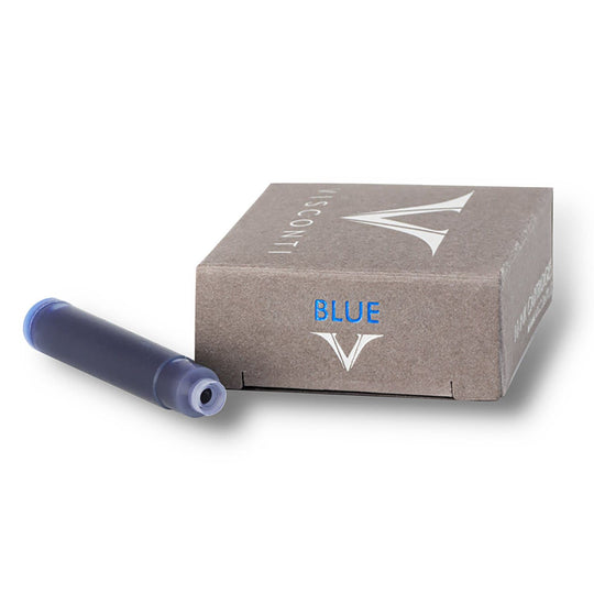 Visconti Ink Cartridges in Blue - Pack of 10