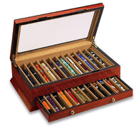 Vox Luxury Rosewood Veneer 24 Pen Case