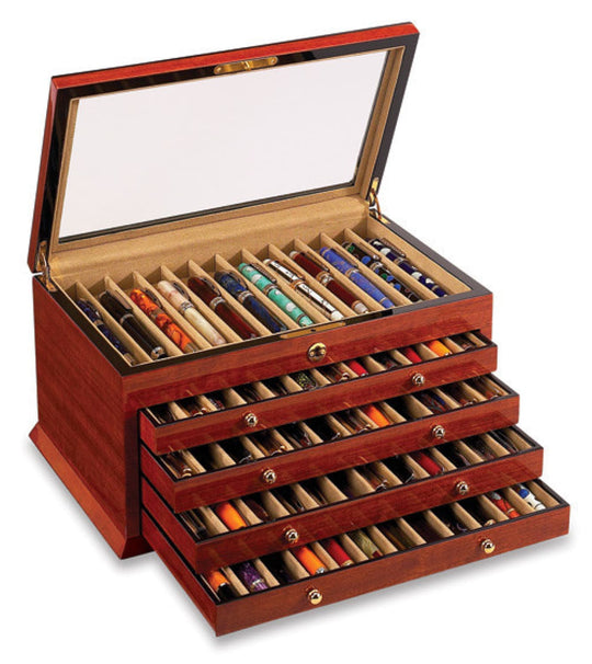 Vox Luxury Rosewood Veneer 60 Pen Case