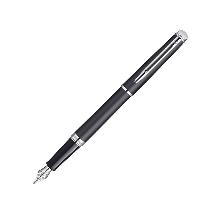Waterman Hemisphere Fountain Pen in Matte Black with Chrome Trim Fountain Pen