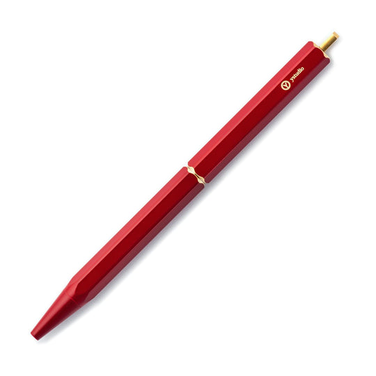 ystudio Brassing Ballpoint Pen in Red