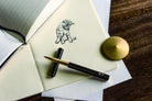 ystudio Brassing Rollerball Pen in Black Mechanical Pencil